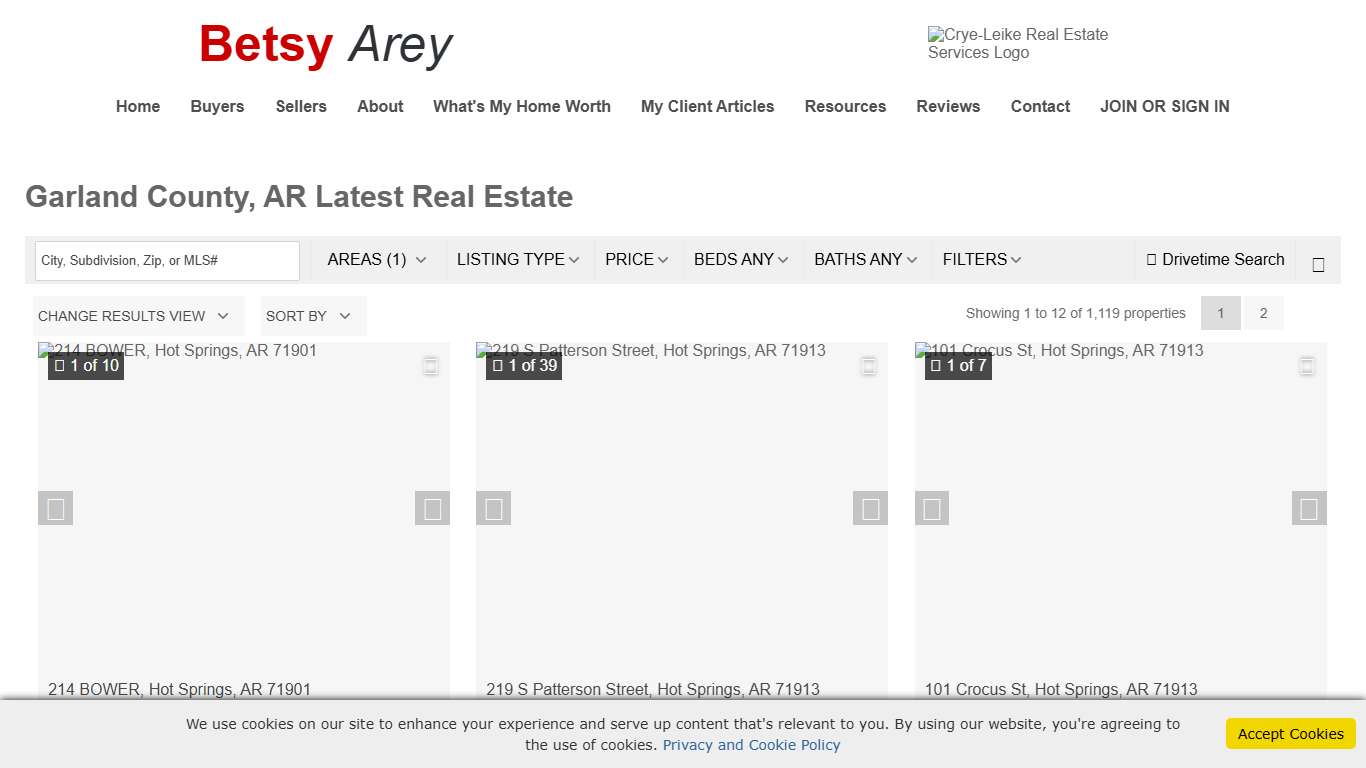 Garland County, AR Latest Real Estate - Crye-Leike Real Estate Services